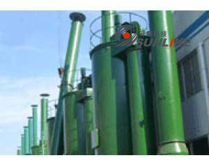機械回轉反吹扁布袋除塵器